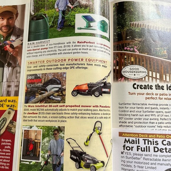 Handyman Club of America Magazine Vol 19 Issue 107 No 4 Aug Sep 2011 Curb Appeal - Picture 8 of 9